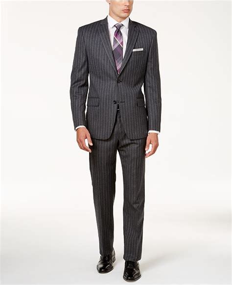 michael kors charcoal tuxedo|michael kors blue pinstripe suit.